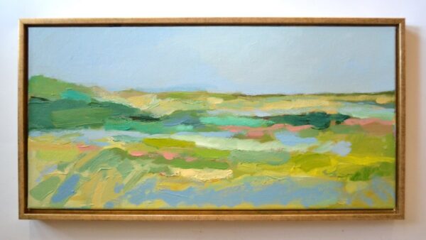 Green mountains and clear waters | 22" h x 18" w | Framed - Image 2