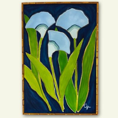The Slipper and the Rose | 22" h x 18" w | Framed